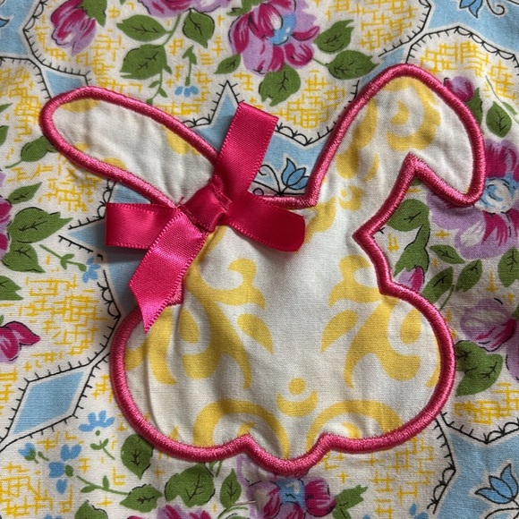 Ann Loren by Jess Kids Girls Dress With Easter Bunny Size 6 - Picture 2 of 12